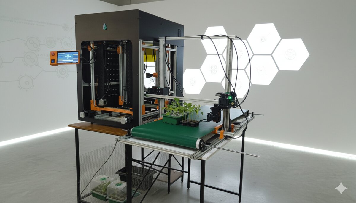 Grafito automated grafting machine in action